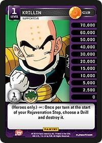 Krillin - Supportive [Foil] C13 Dragon Ball Z Heroes and Villians