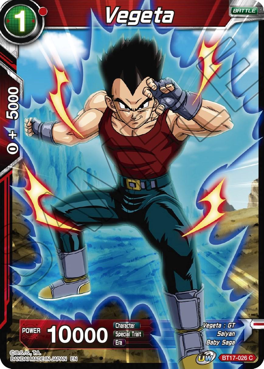 Vegeta BT17-026 Dragon Ball Super Ultimate Squad