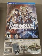 Slip Cover Front | Valkyria Chronicles 4 [Memoirs From Battle Edition] Playstation 4