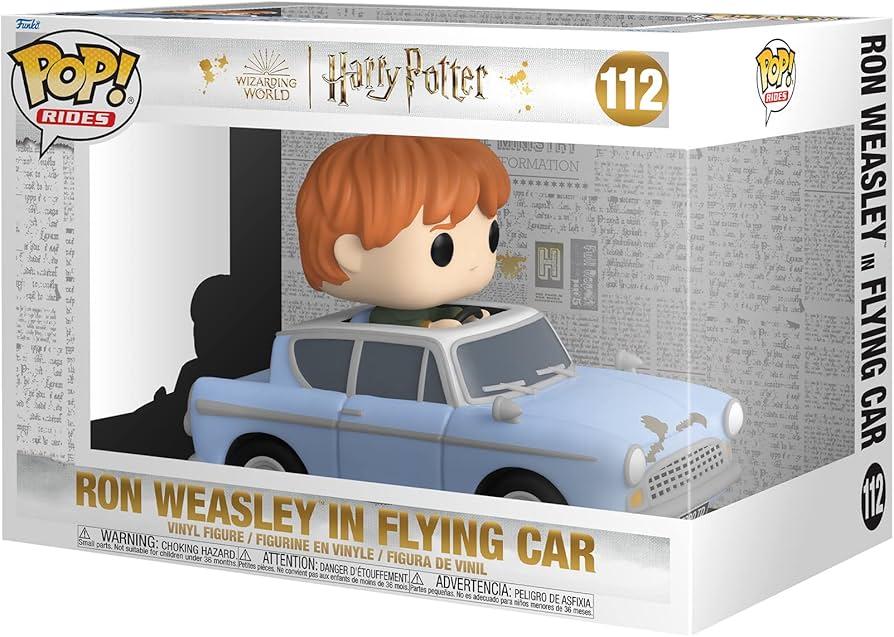 Ron Weasley in Flying Car #112 Funko POP Rides