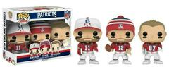 Julian Edelman, Tom Brady, And Rob Gronkowski 3 Pack Funko POP Football Prices