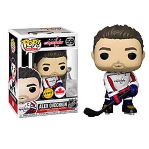 Alex Ovechkin [Chase] 59 Prices Funko POP Hockey New & Loose Values