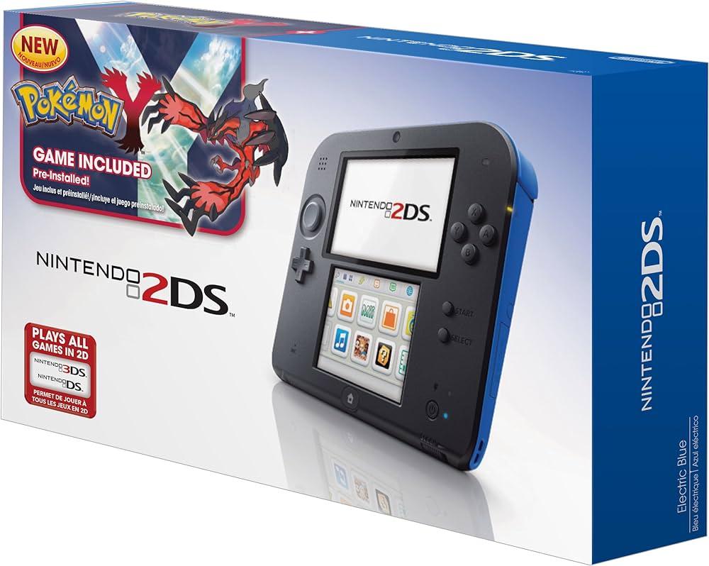 Nintendo 2DS Electric Blue [Pokemon Y Pre-Installed] Nintendo 3DS