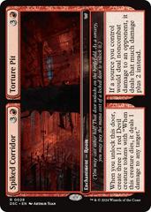 Spiked Corridor // Torture Pit #28 Magic Duskmourn: House of Horror Commander Prices