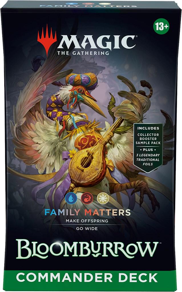 Commander Deck - Family Matters Magic Bloomburrow Commander