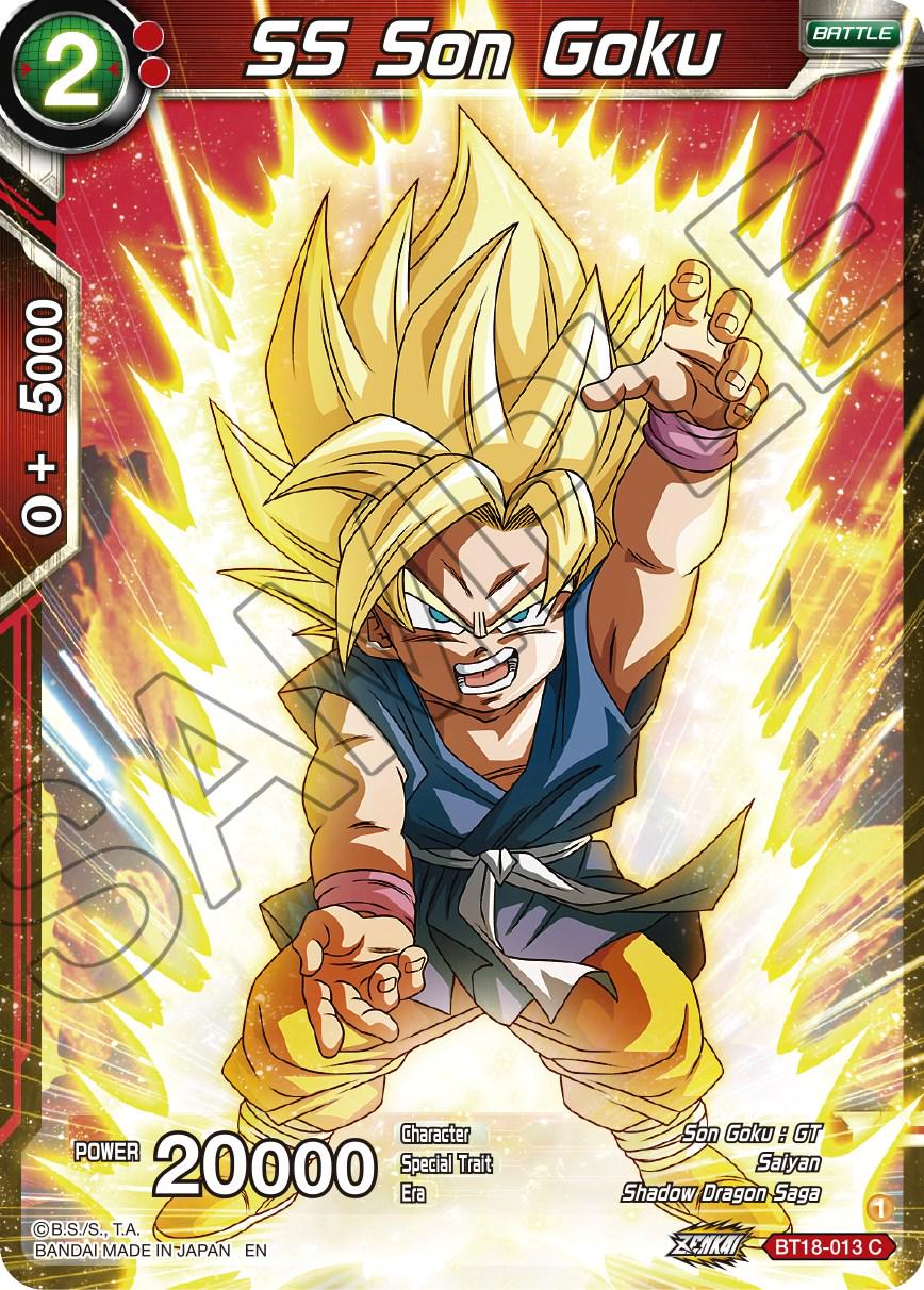 SS Son Goku BT18-013 Dragon Ball Super Dawn of the Z-Legends