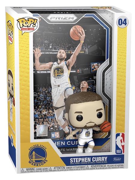 Stephen Curry #4 Funko POP Trading Cards