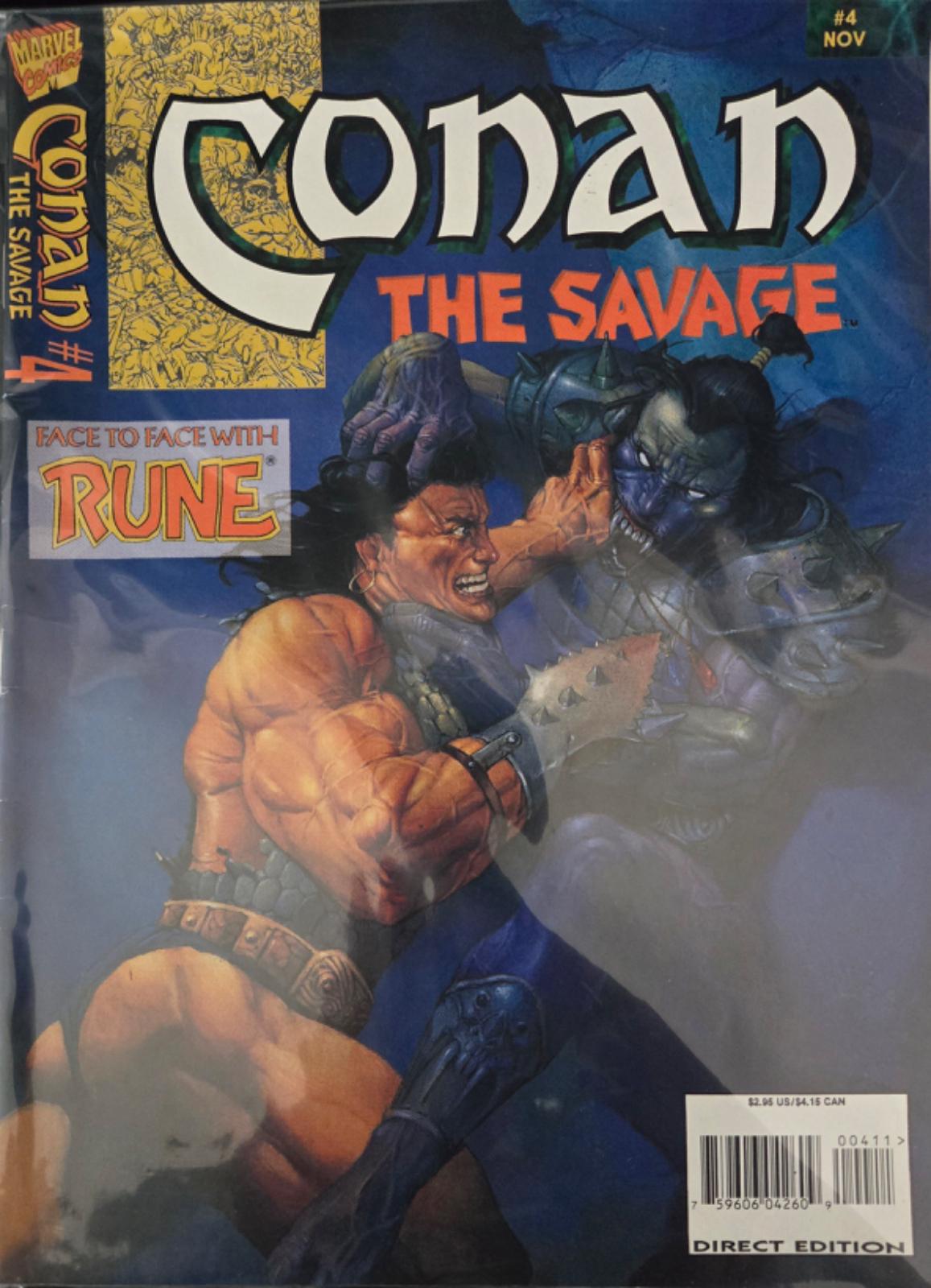 Conan The Savage #4 (1995) Comic Books Conan: The Savage