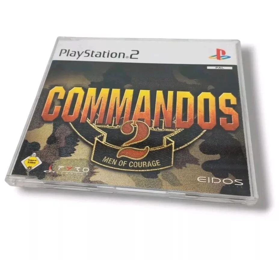 Jeu Commandos 2: Men Of Courage - PS2 PAL Complet Testé - Bon état Avec Notice