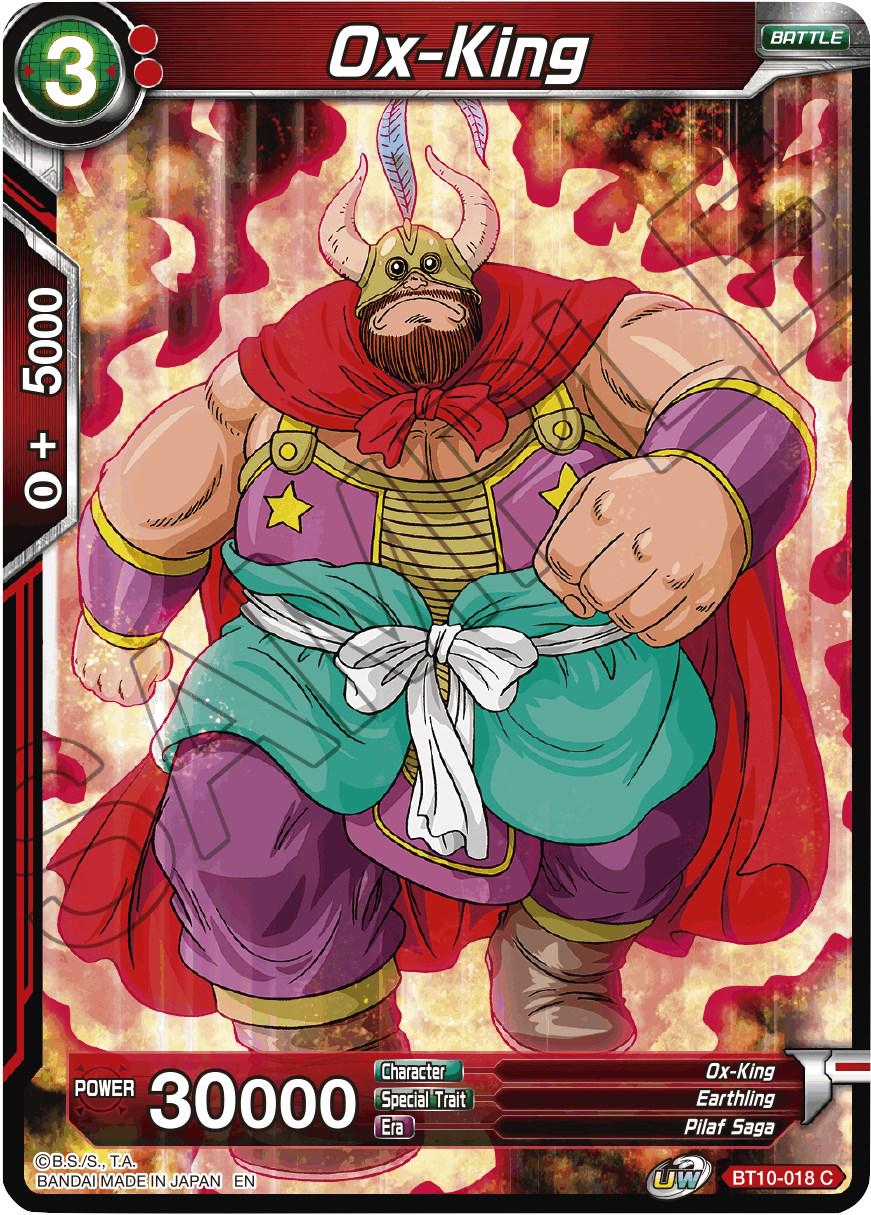 Ox-King [Foil] BT10-018 Dragon Ball Super Rise of the Unison Warrior