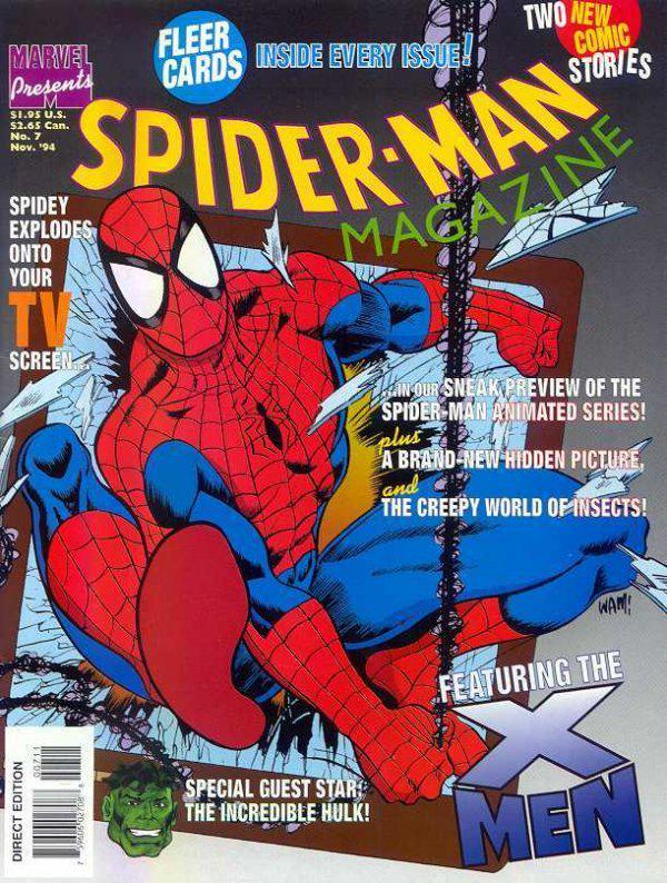 Spider-Man Magazine #7 (1994) Comic Books Spider-Man Magazine