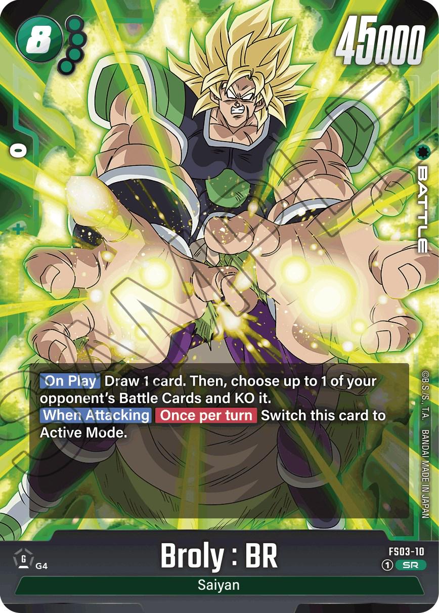 Broly : BR [Holo] FS03-10 Dragon Ball Fusion World Starter Deck: Broly