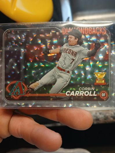 Corbin Carroll [Silver Crackle Foil] #156 photo