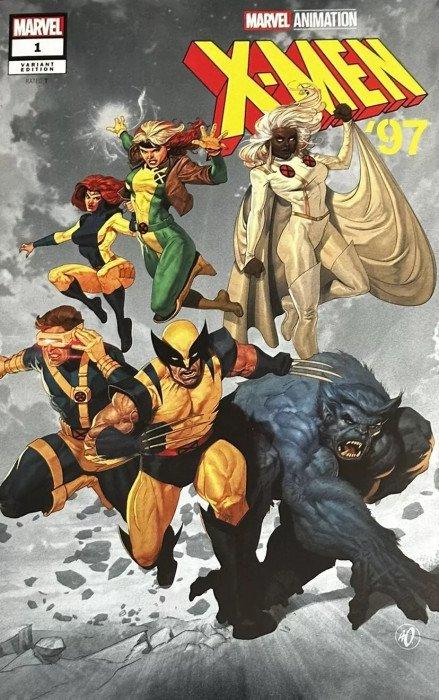 X-Men '97 [Olivetti Whatnot Silver Foil] #1 (2024) Comic Books X-Men '97