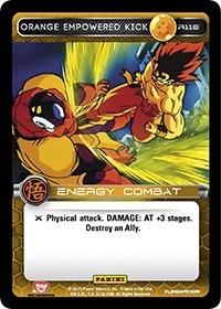 Orange Empowered Kick R116 Dragon Ball Z Movie Collection