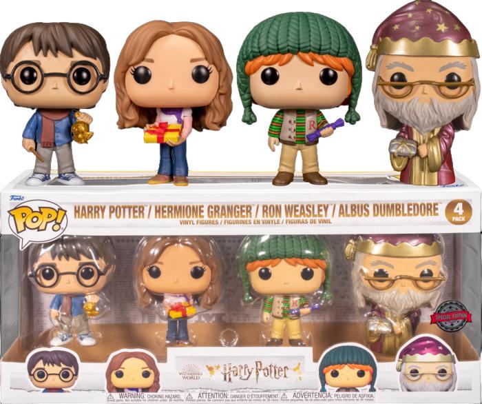 Harry Potter / Hermione Granger / Ron Weasley / Albus Dumbledore Funko POP Harry Potter