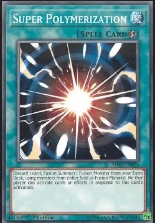 Super Polymerization [1st Edition] SDSH-EN026 YuGiOh Structure Deck: Shaddoll Showdown