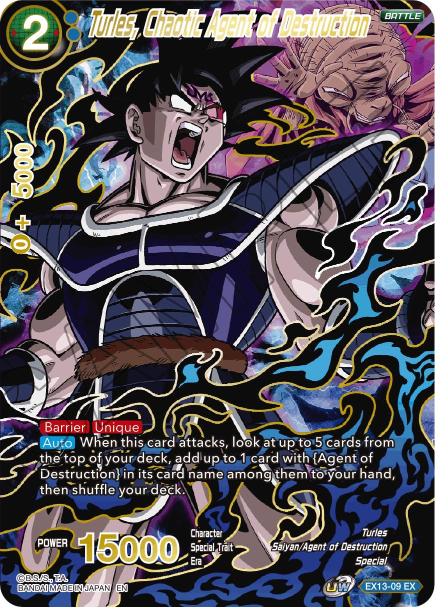 Turles, Chaotic Agent of Destruction [Foil] EX13-09 Dragon Ball Super Expansion Set: Special Anniversary Box 2020