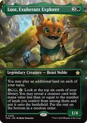 Loot, Exuberant Explorer [Borderless Foil] #336 Magic Foundations Prices