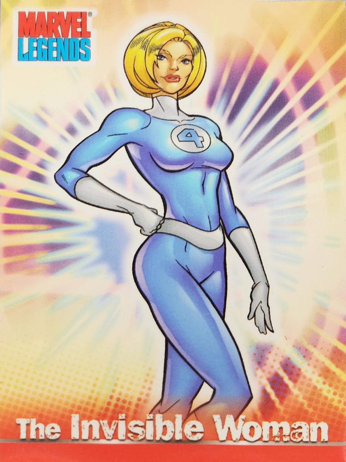 The Invisible Woman #3 Marvel 2001 Topps Legends