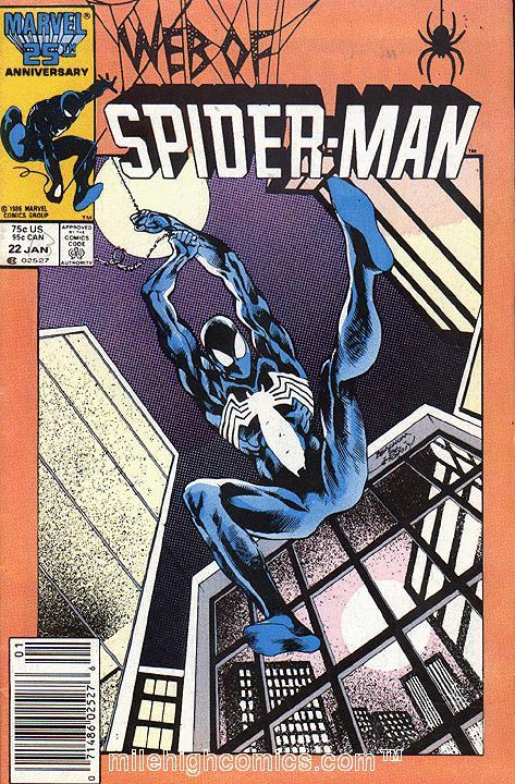 Web Of Spider-Man [Jewelers] #22 (1987) Comic Books Web of Spider-Man