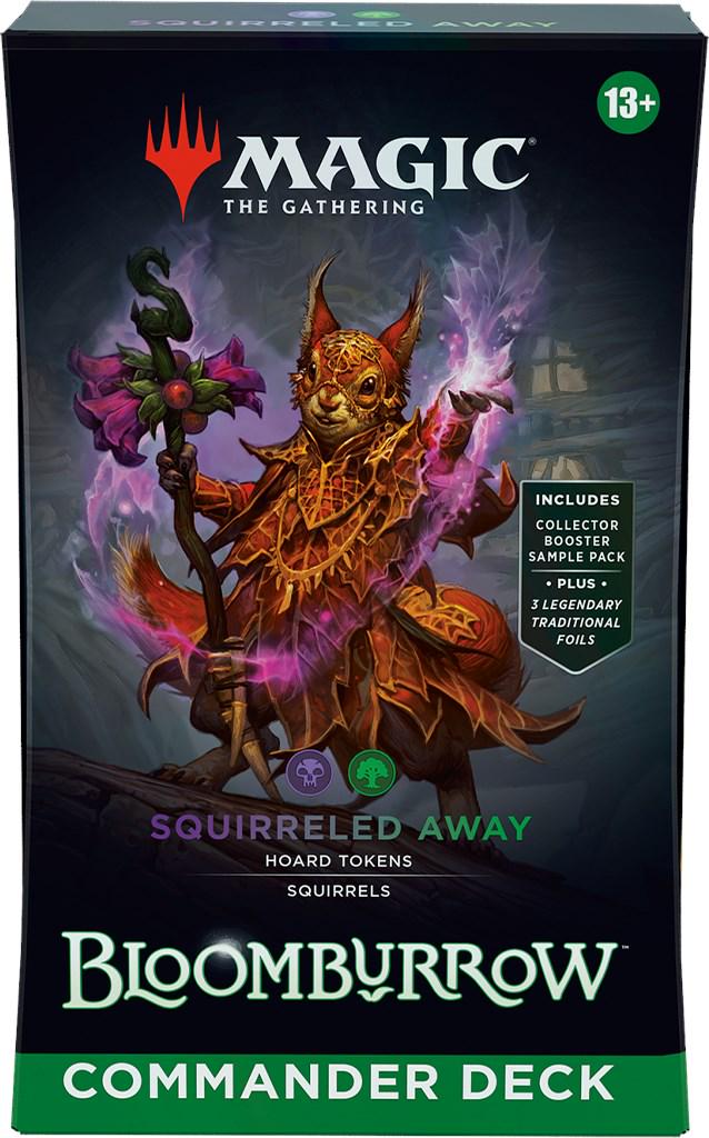 Commander Deck - Squirreled Away Magic Bloomburrow Commander