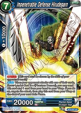 Impenetrable Defense Hirudegarn [Foil] BT4-037 Dragon Ball Super Colossal Warfare