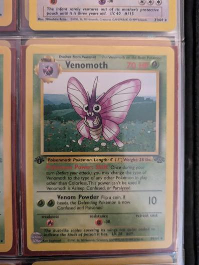 Venomoth [1st Edition] #29 photo