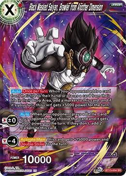 Black Masked Saiyan, Brawler from Another Dimension BT13-004 Dragon Ball Super Supreme Rivalry