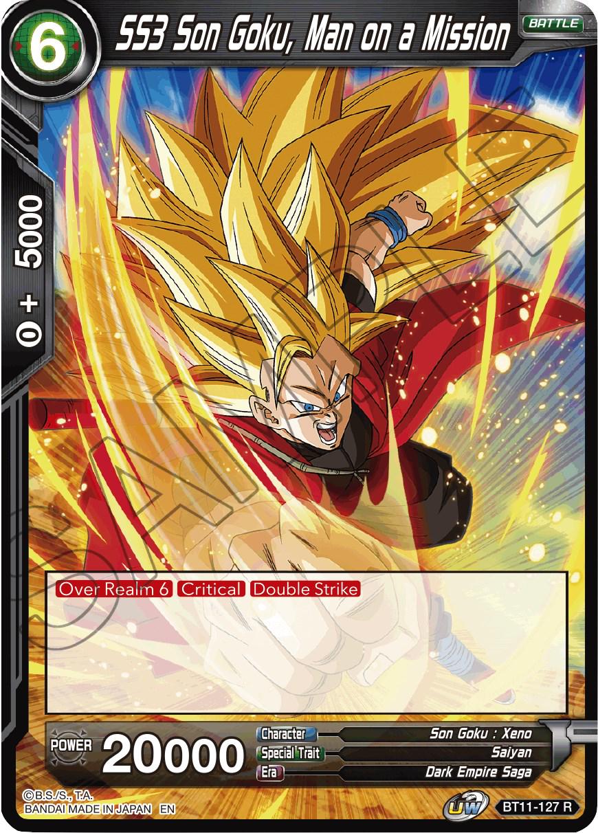 SS3 Son Goku, Man on a Mission BT11-127 Dragon Ball Super Vermilion Bloodline