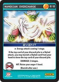 Namekian Overcharge R110 Dragon Ball Z Evolution