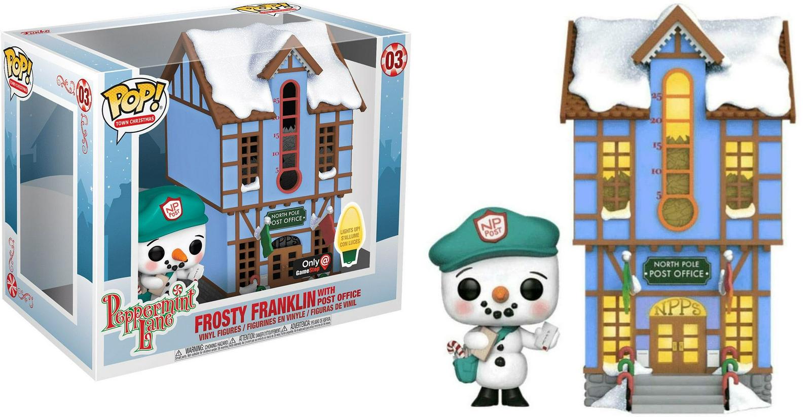 Frosty Franklin with Post Office #3 Funko POP Town Christmas