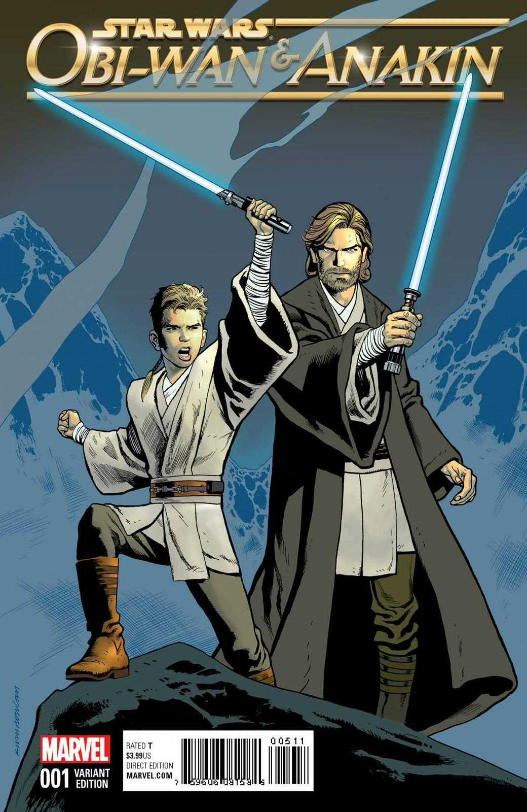 Star Wars: Obi-Wan & Anakin [Nowlan] #1 (2016) Comic Books Star Wars: Obi-Wan & Anakin