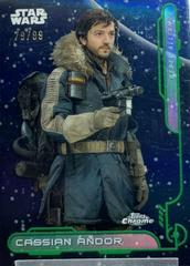 Cassian Andor [Kashyyyk Green] #RA-7 Star Wars 2024 Topps Chrome Galactic Civil War Prices