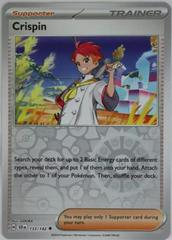 Crispin [Reverse Holo] #133 Pokemon Stellar Crown Prices