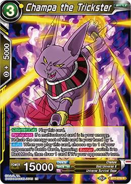 Champa the Trickster BT7-078 Dragon Ball Super Assault of the Saiyans