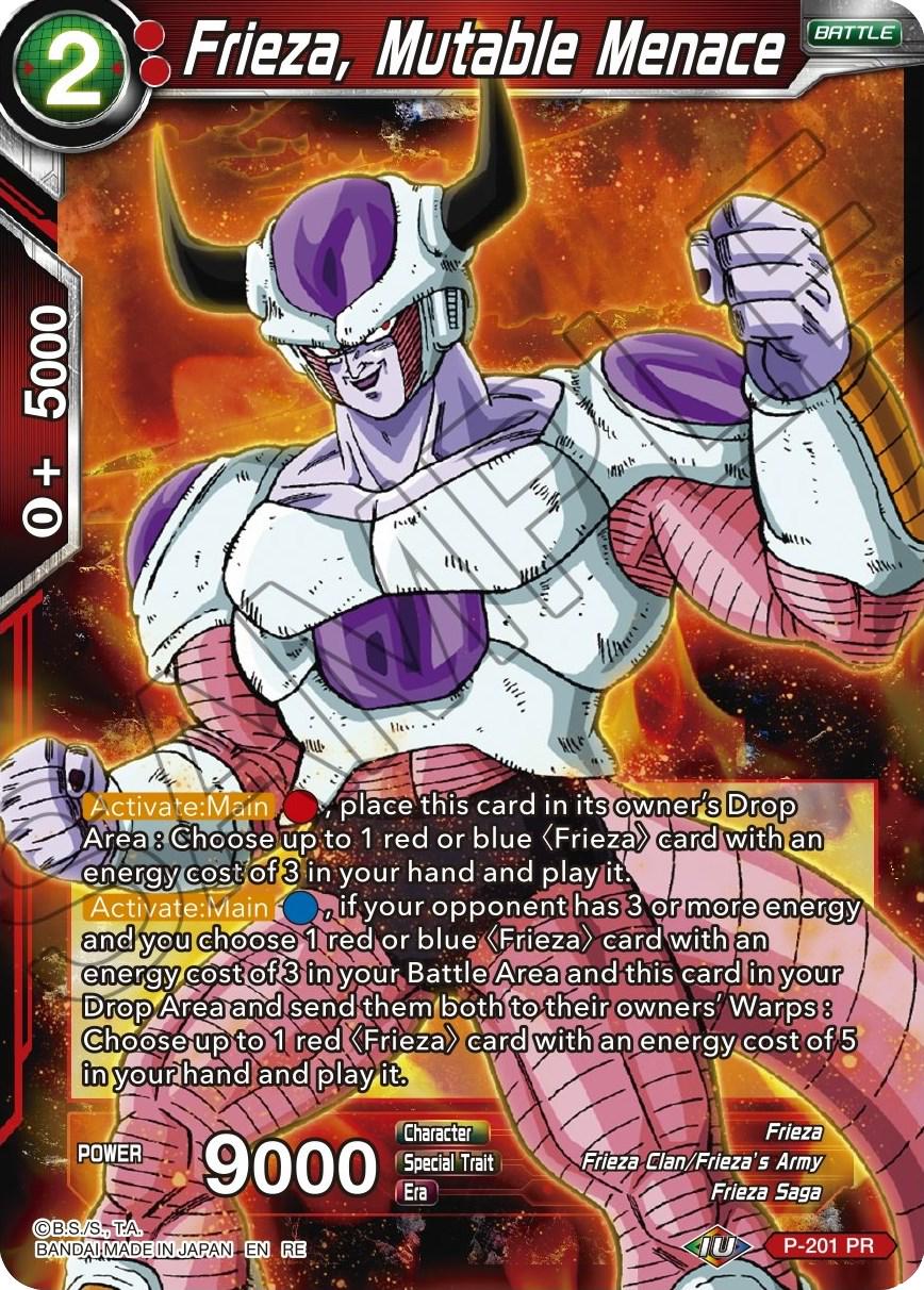 Frieza, Mutable Menace P-201 Dragon Ball Super Mythic Booster