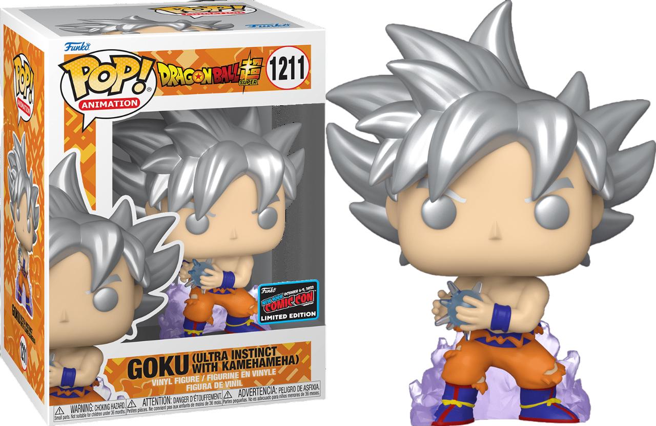 Funko Pop Dragon ball Z newest Goku (Ultra Instinct -sign-) NYCC