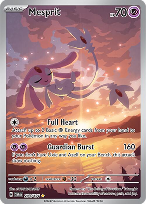 Mesprit #204 Pokemon Surging Sparks