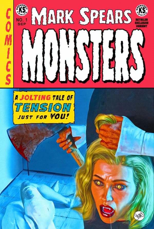 Mark Spears Monsters [Spears EC Comics Homage] #1 (2024) Comic Books Mark Spears Monsters