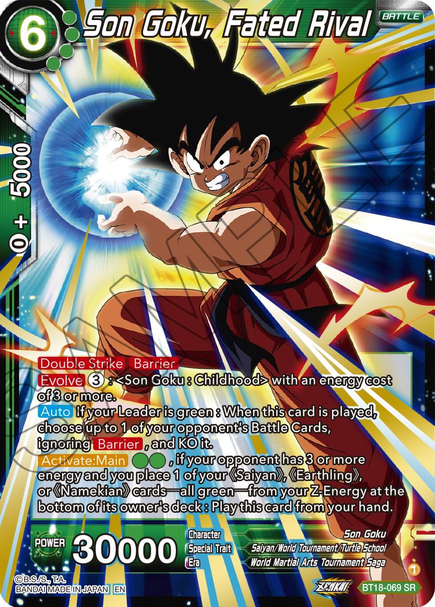 Son Goku, Fated Rival BT18-069 Dragon Ball Super Dawn of the Z-Legends