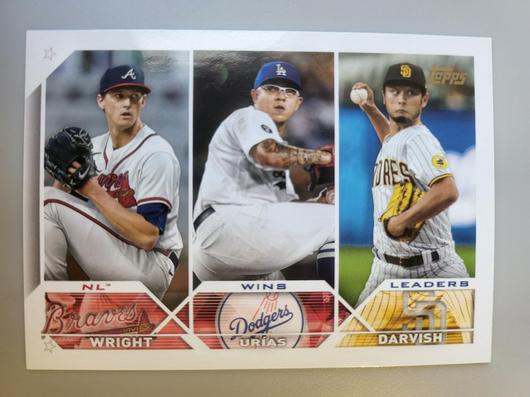 Yu Darvish, Julio Urias, Kyle Wright #284 photo