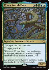 Koma, World-Eater [Foil] #121 Magic Foundations Prices