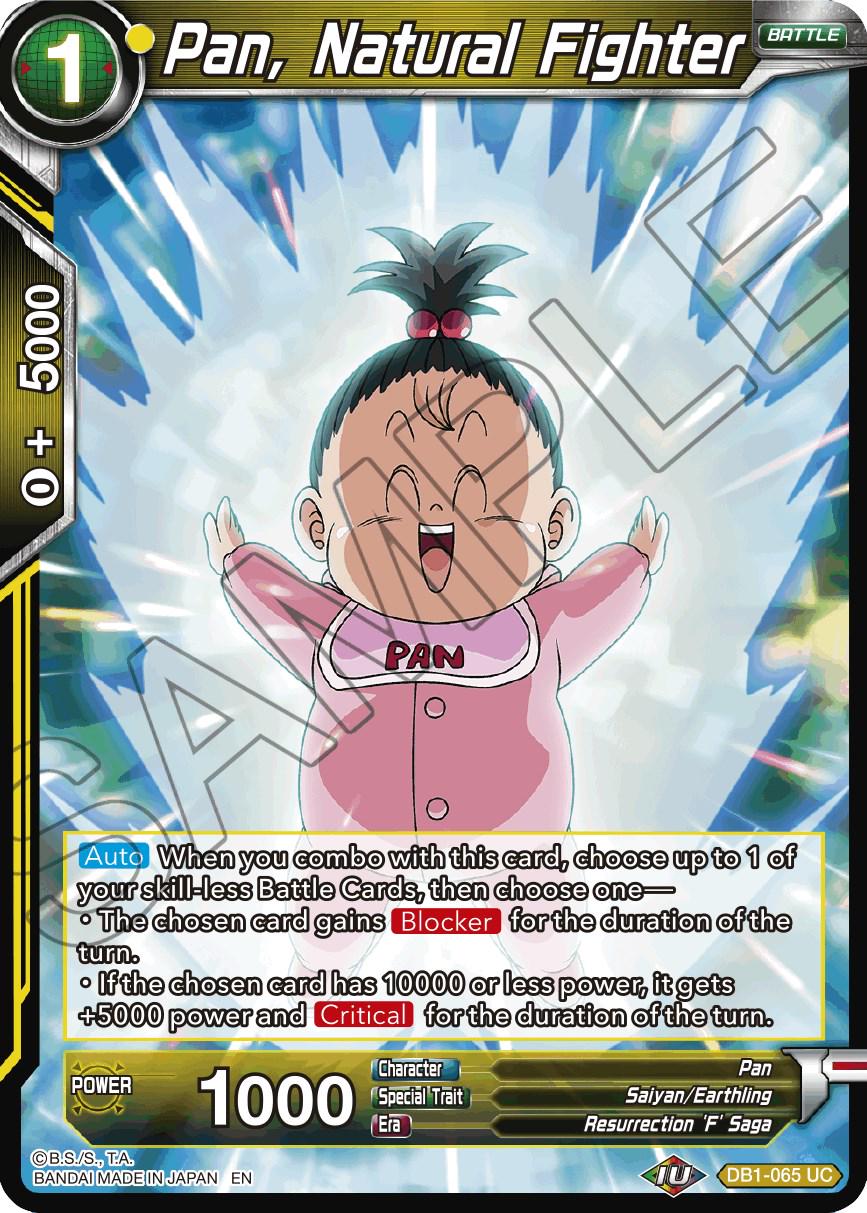 Pan, Natural Fighter [Reprint] DB1-065 Dragon Ball Super Battle Evolution Booster