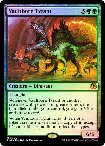 Vaultborn Tyrant [Foil] #20 Magic The Big Score