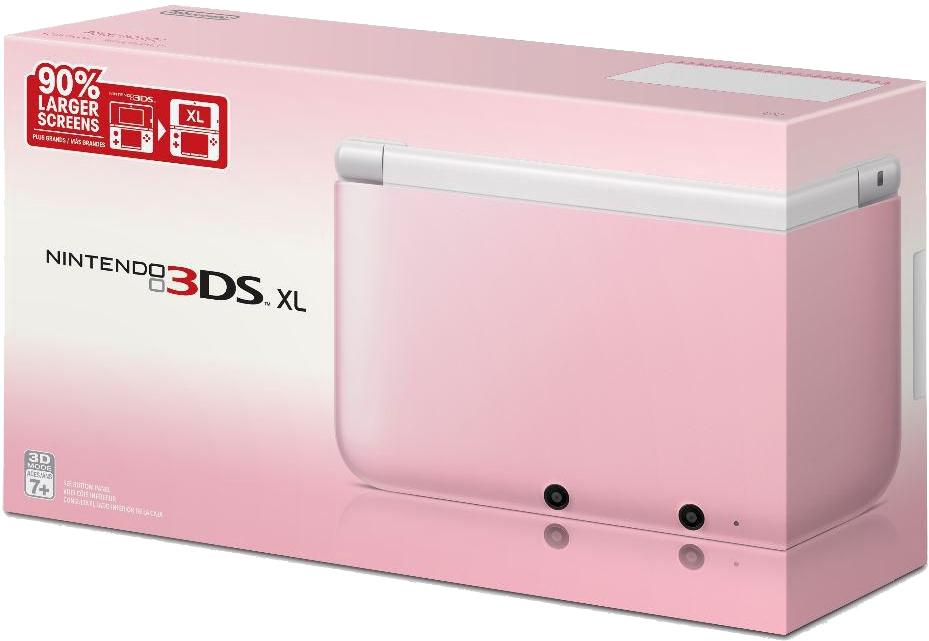 Nintendo 3DS XL Pink + White Nintendo 3DS