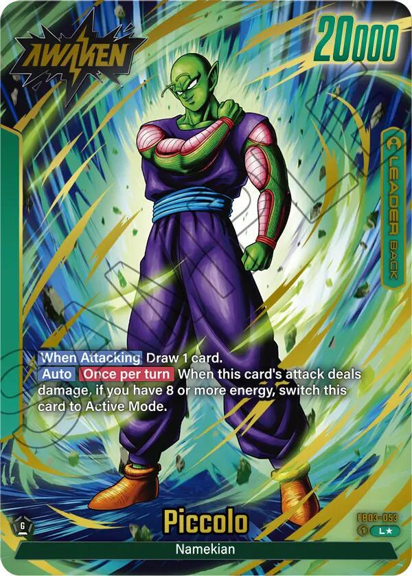 Piccolo [Alternate Art] FB03-053 Dragon Ball Fusion World Raging Roar