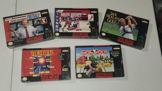 Super Nintendo Game Lot photo