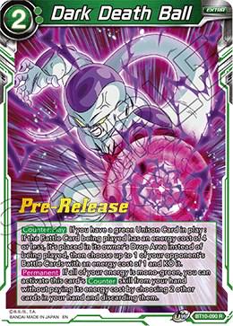 Dark Death Ball BT10-090 Dragon Ball Super Rise of the Unison Warrior: Pre-Release Promos