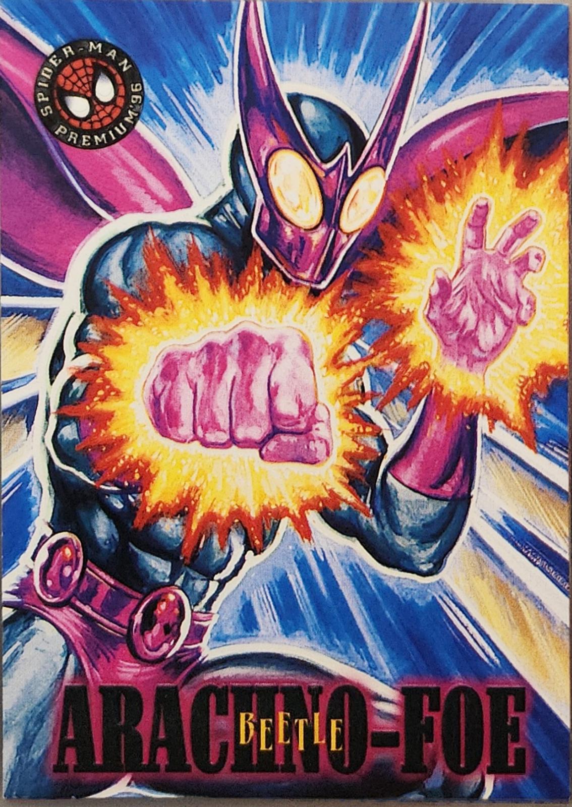 Beetle #5 Marvel 1996 Fleer Spider-Man Premium